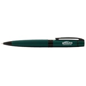 Sheaffer® 300 Matte Green Lacquer Ballpoint Pen With Polished Black Trims