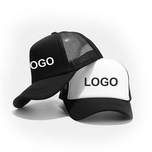 MOQ100 Breathable Mesh Baseball Caps Trucker Hat