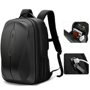Mouse Shaped Hard Shell Laptop Backpack-15.6"