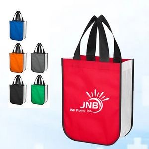 Glossy Coated Non-Woven Shopper Tote Bag