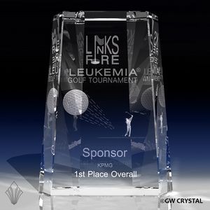 Denali Crystal Award (7" x 4 ¾" x 3 ½")