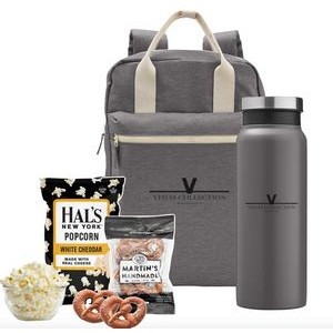 Backpack, Bottle and Snack Gift Set