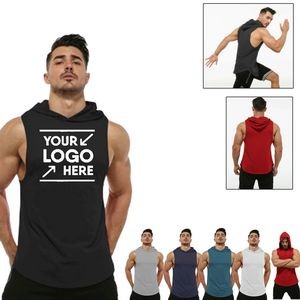 Sleeveless Performance Hoodie for the Gym