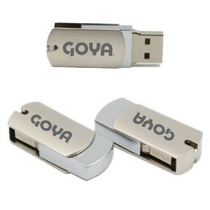 8GB Swivel Fast USB Drive with Keyring