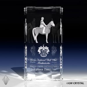 Classic Crystal Award (10" x 5 ½" x 2 3/8")