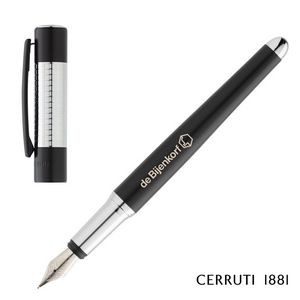 Cerruti 1881® Albion Fountain Pen - Black