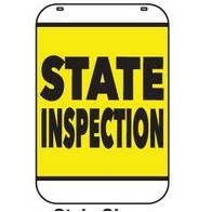 Stock Swing Sign (State Inspection - Double Sided Kit)