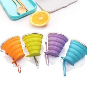 Silicone Folding Cup Travel Eco-friendly Water Bottle