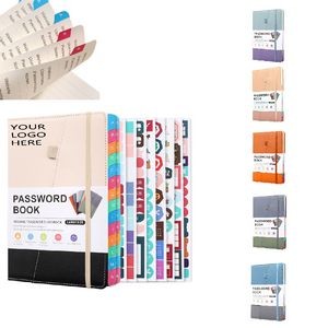 Password Book With 8 planning stickers