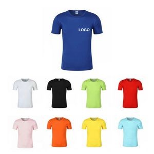 Short Sleeve Quick Dry Athletic Gym Active T Shirt
