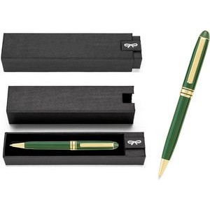 MB Series Ball Pen Gift Set - green pen in black gift box
