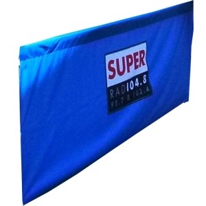 8' Tent Side Rail Replacement Single Sided(Fabric Only)