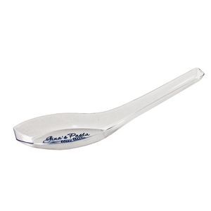 Clear Asian Style Sampling Spoon (5")