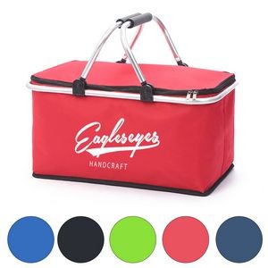 Insulated Cooler Picnic Basket
