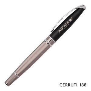 Cerruti 1881® Abbey Fountain Pen - Diamond Gun Metal
