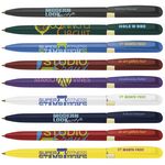 Bic Pivo Twist Action Ballpoint Pen With Gold Center Ring promotional 